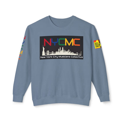 NYC Musicians Collective Unisex Lightweight Crewneck Sweatshirt - Celebrate Music & Community