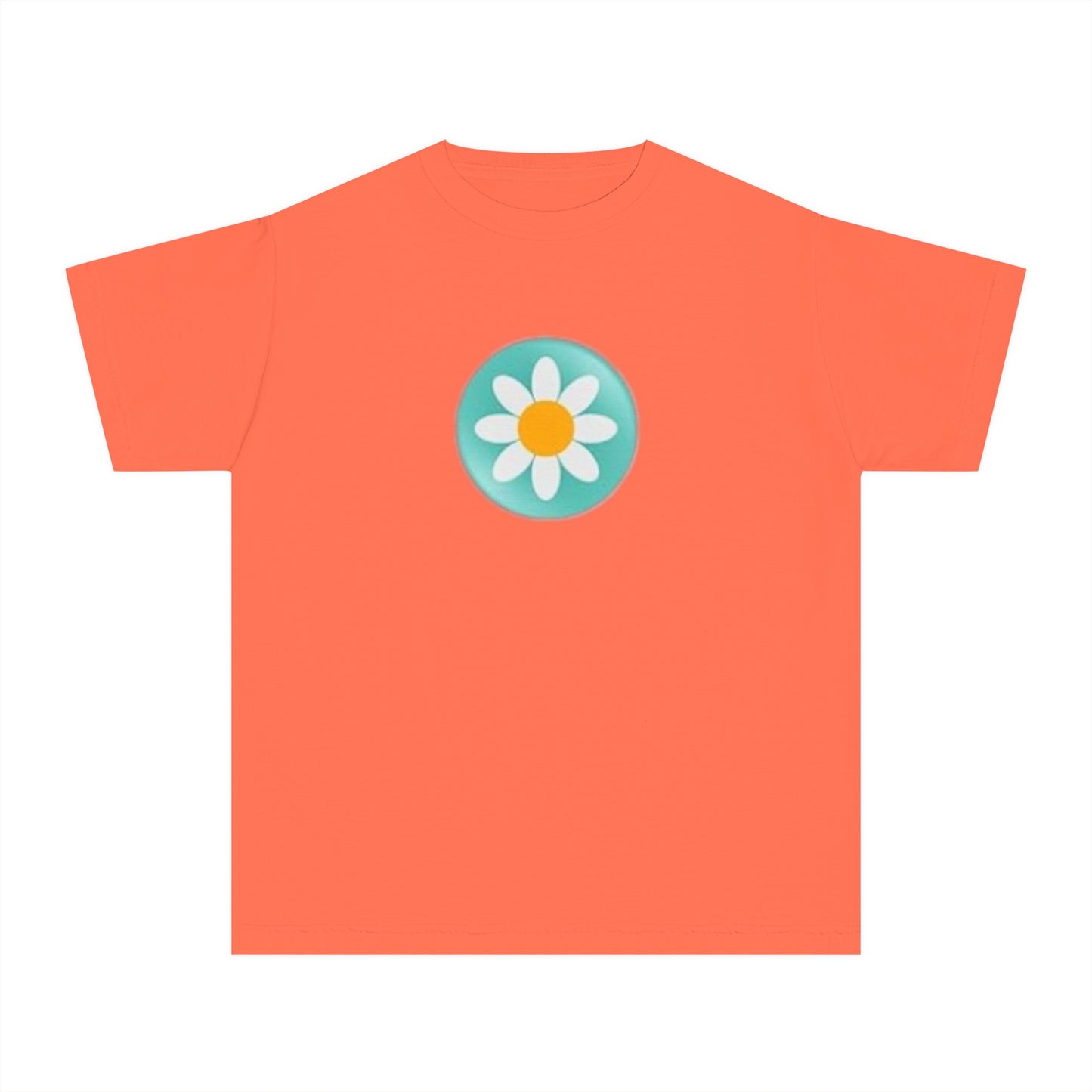 Youth Daisy Button Tee