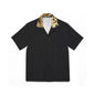 Men's Leopard Back Print Hawaiian Camp Shirt