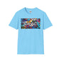 Colorful Love Unisex Softstyle T-Shirt - Perfect for Valentine’s Day & Casual Vibes