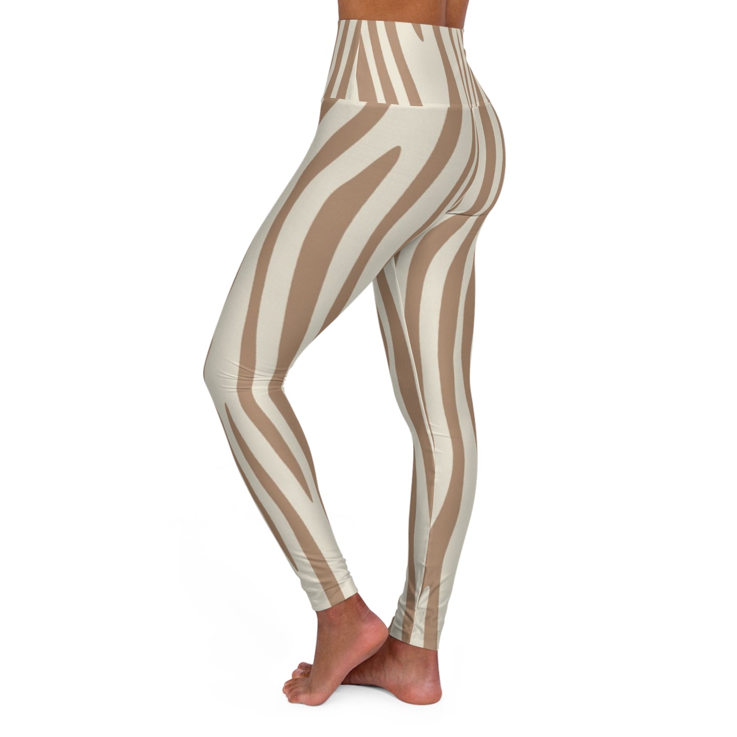 Animal Print High Waisted Yoga Leggings