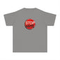 Youth Stop Hate Button Tee