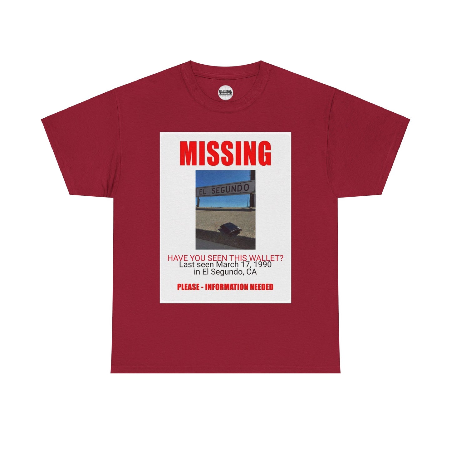 El Sugundo MISSING WALLET Tee