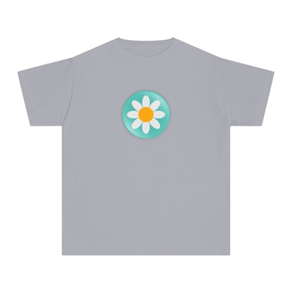 Youth Daisy Button Tee