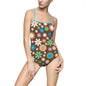 Flower Power Print Women's One-piece Swimsuit