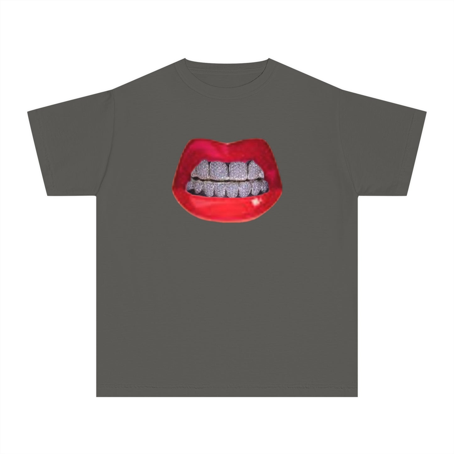 Youth Red Lip, Diamond Grills Tee