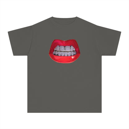 Youth Red Lip, Diamond Grills Tee