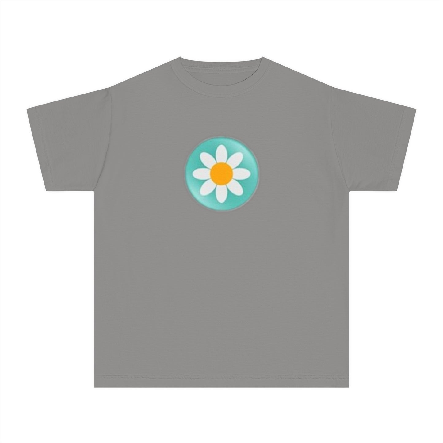 Youth Daisy Button Tee