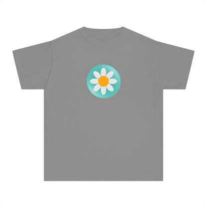 Youth Daisy Button Tee