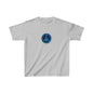 Kids Peace Sign Button Tee