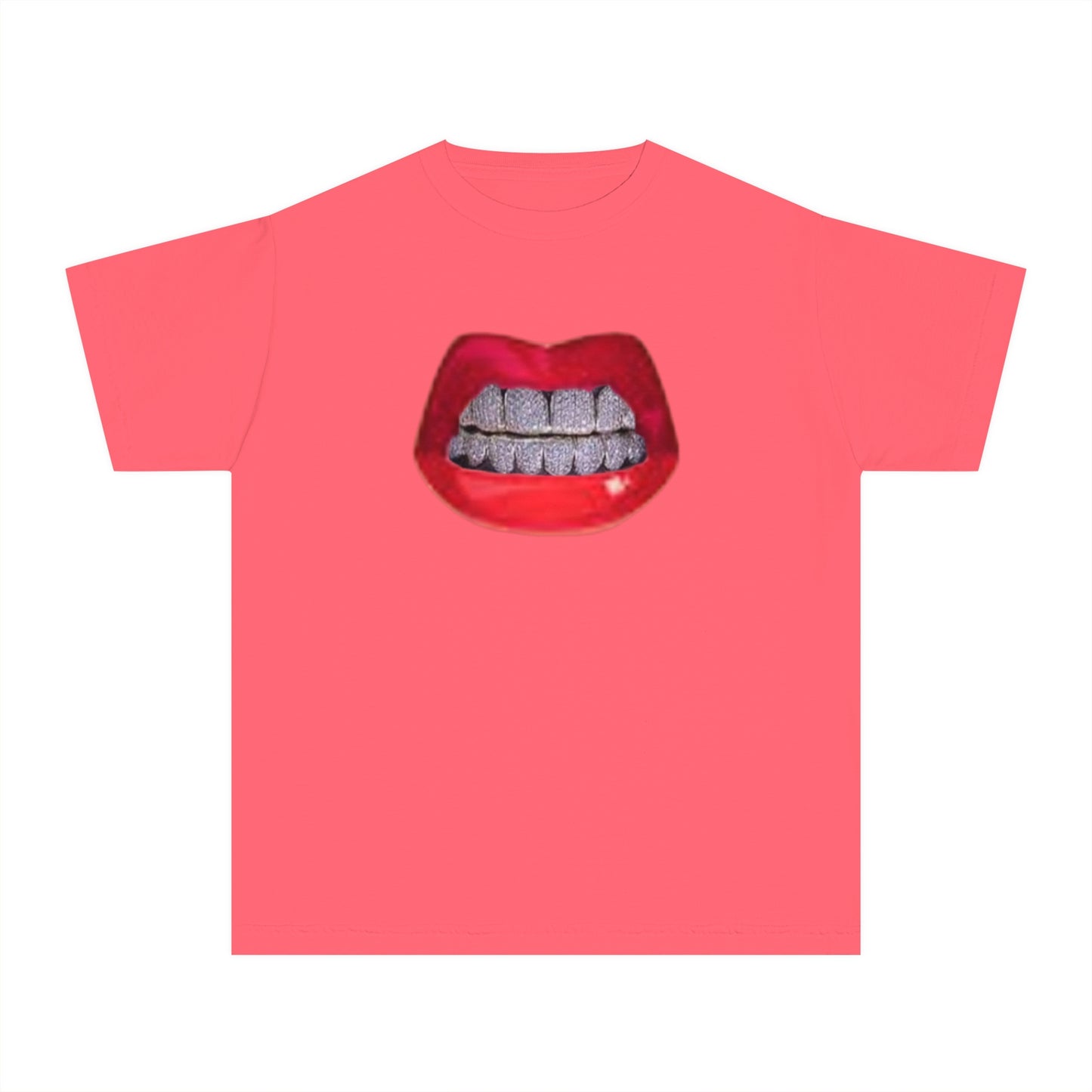 Youth Red Lip, Diamond Grills Tee