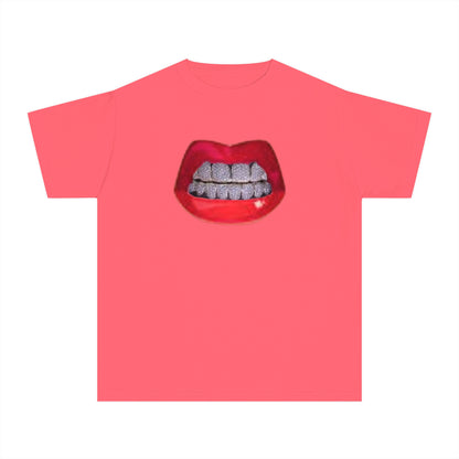 Youth Red Lip, Diamond Grills Tee