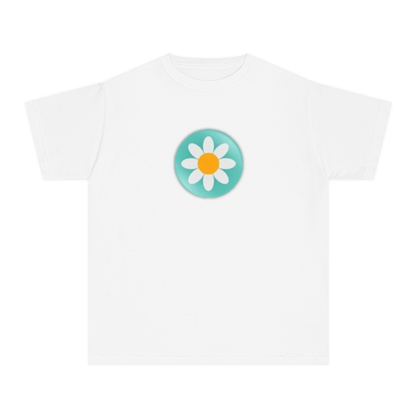 Youth Daisy Button Tee