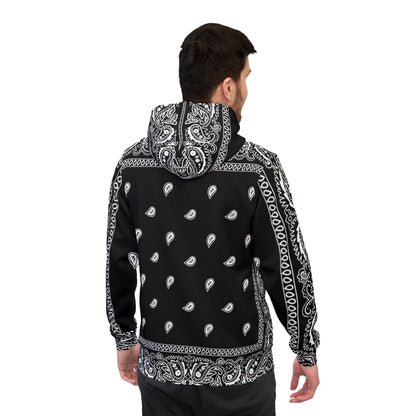 Black Bandana Hoodie