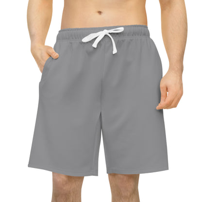 Grey Athletic Long Shorts