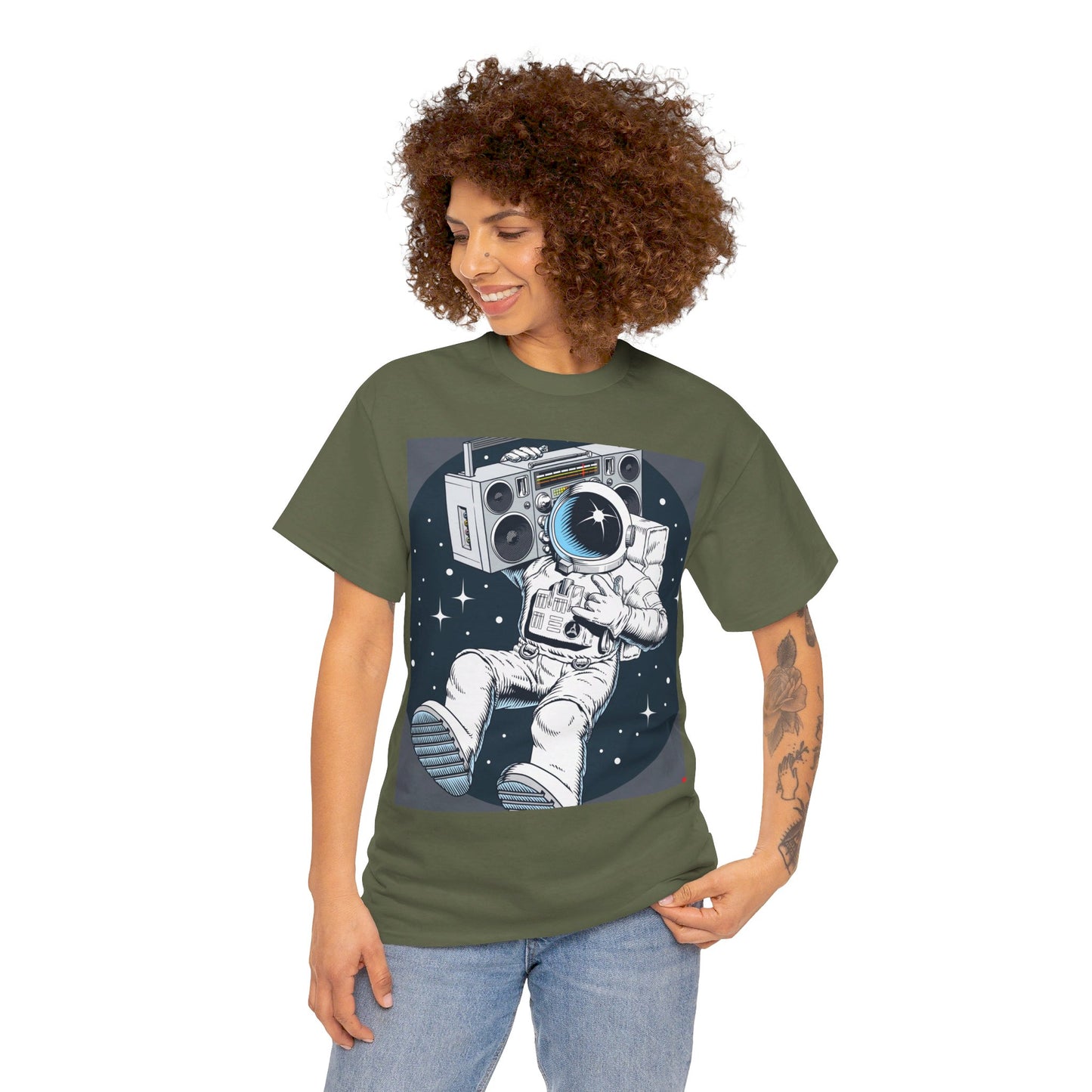 Boom Box Astronaut Tee