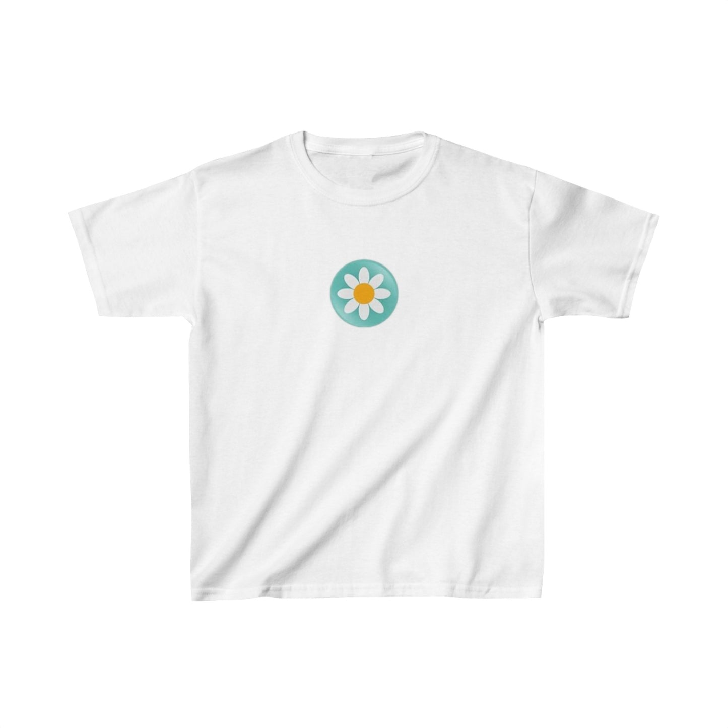 Kids Daisy Button Tee