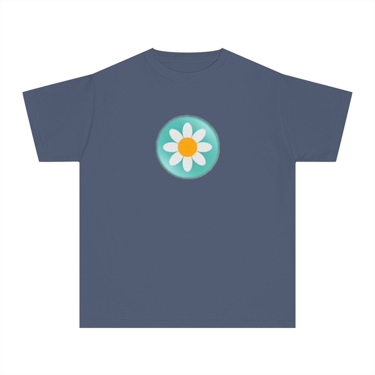 Youth Daisy Button Tee