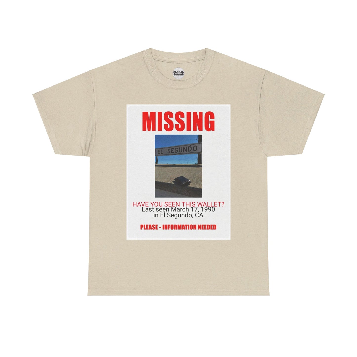 El Sugundo MISSING WALLET Tee