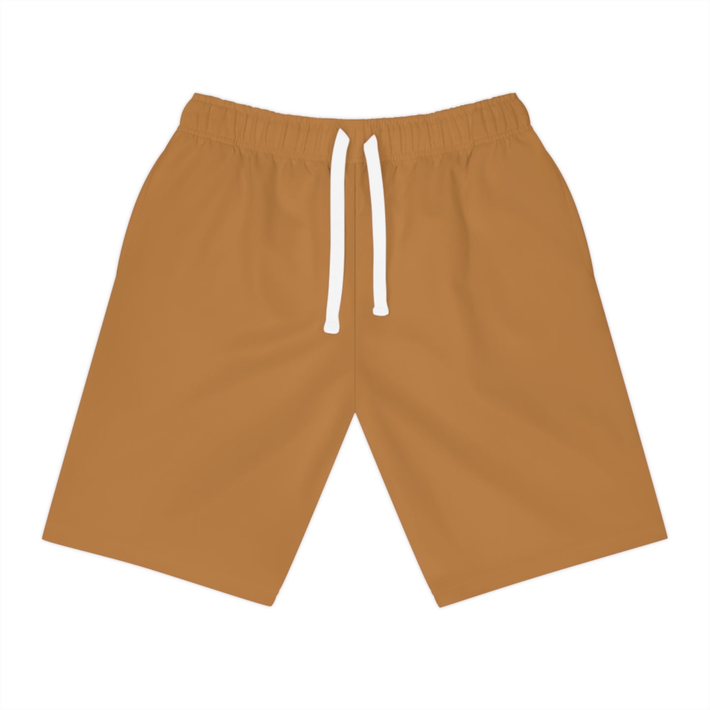 Khaki Athletic Long Shorts