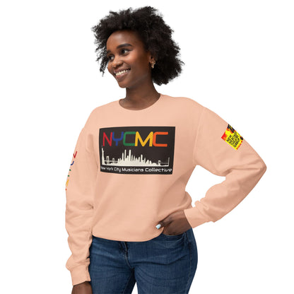 NYC Musicians Collective Unisex Lightweight Crewneck Sweatshirt - Celebrate Music & Community