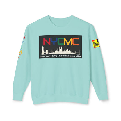 NYC Musicians Collective Unisex Lightweight Crewneck Sweatshirt - Celebrate Music & Community