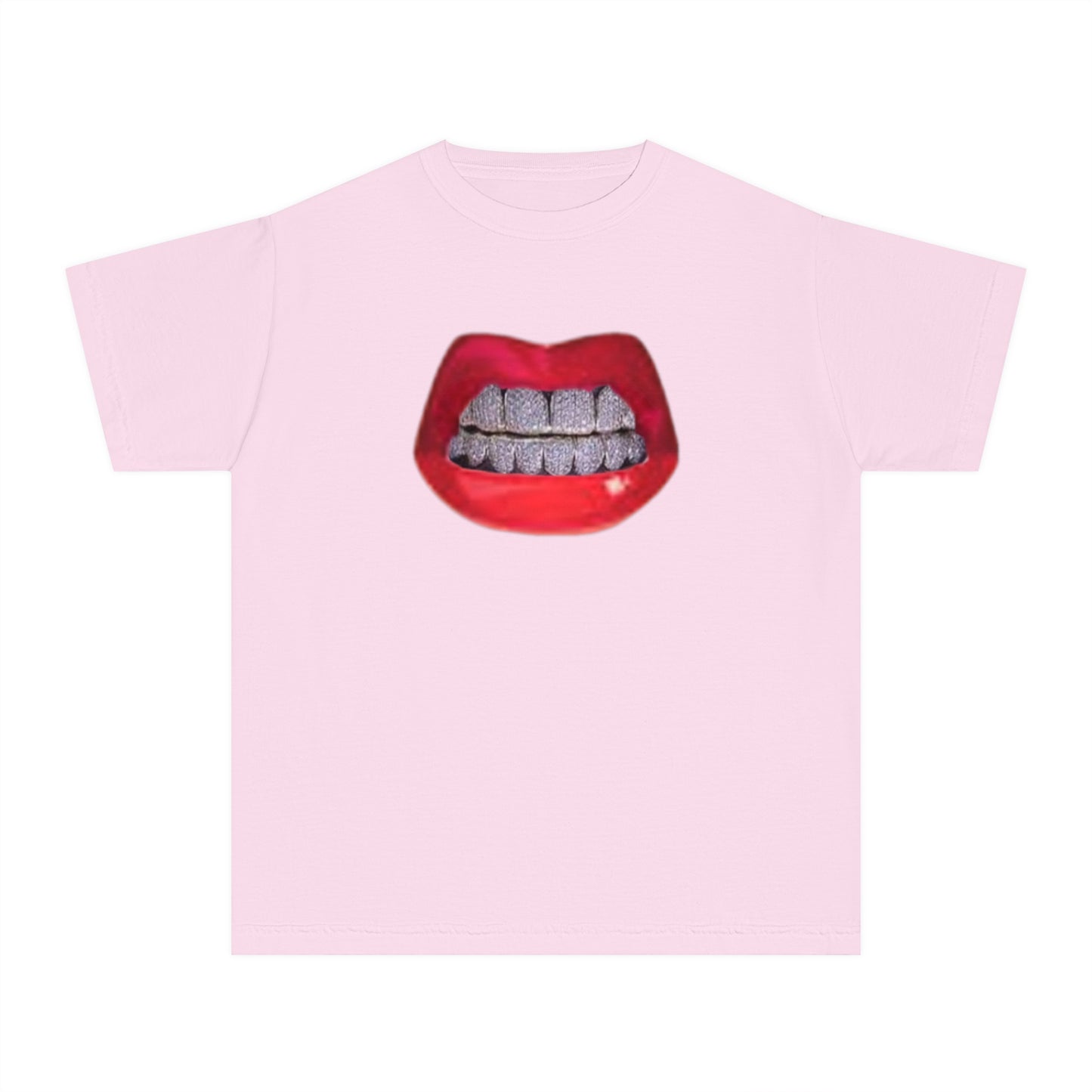 Youth Red Lip, Diamond Grills Tee