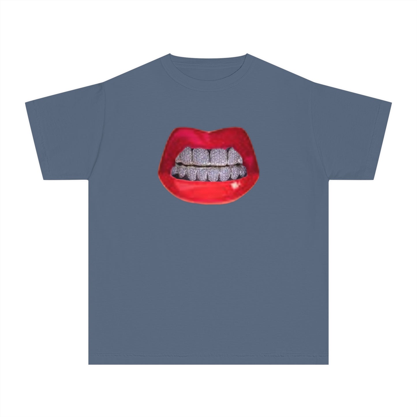 Youth Red Lip, Diamond Grills Tee