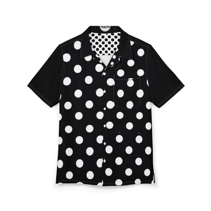 Men's Polka Dot Hawaiian Shirt