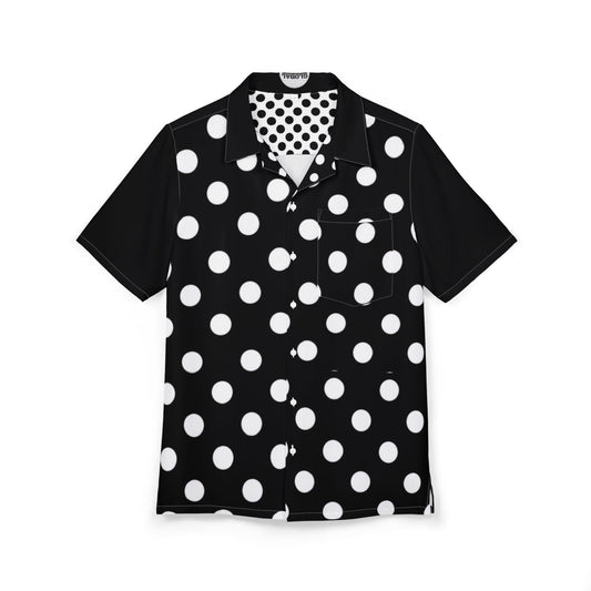 Men's Polka Dot Hawaiian Shirt