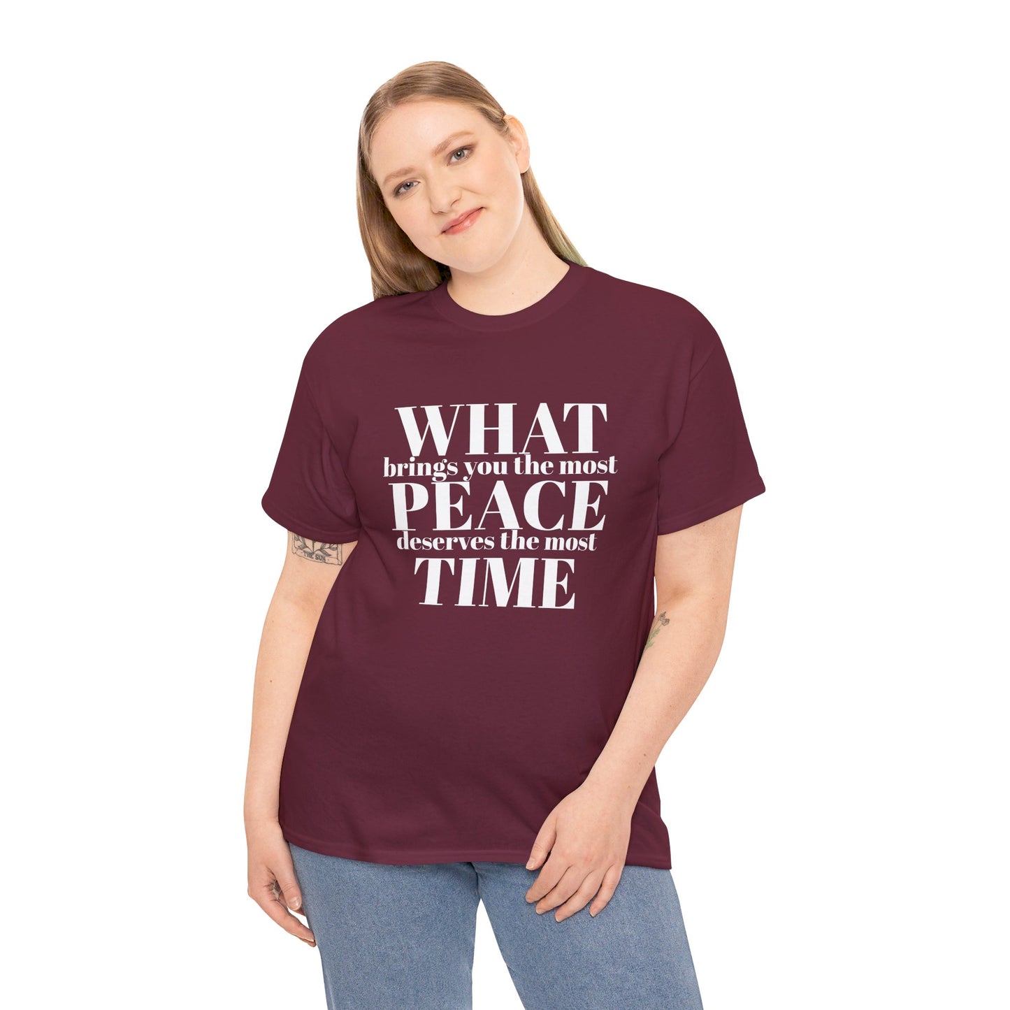 WHAT brings you the most PEACE Tee