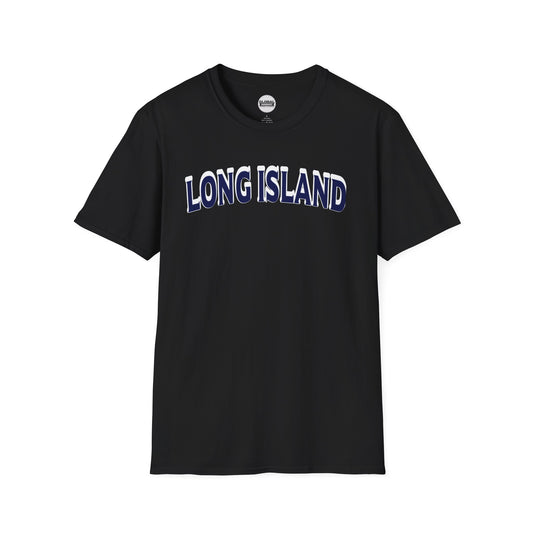 Long Island Unisex Softstyle T-Shirt - Casual Wear for Beach Lovers