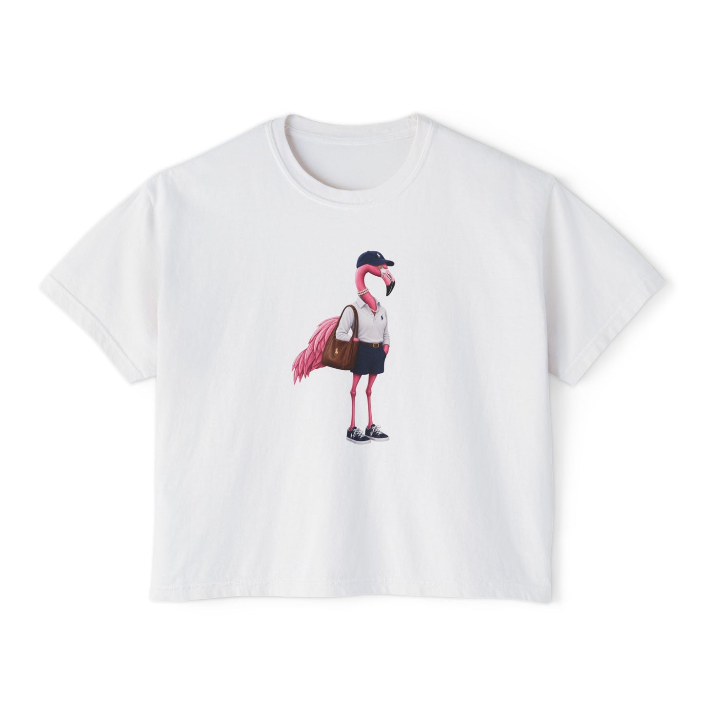 Ralph Flamingo Women's Boxy Tee