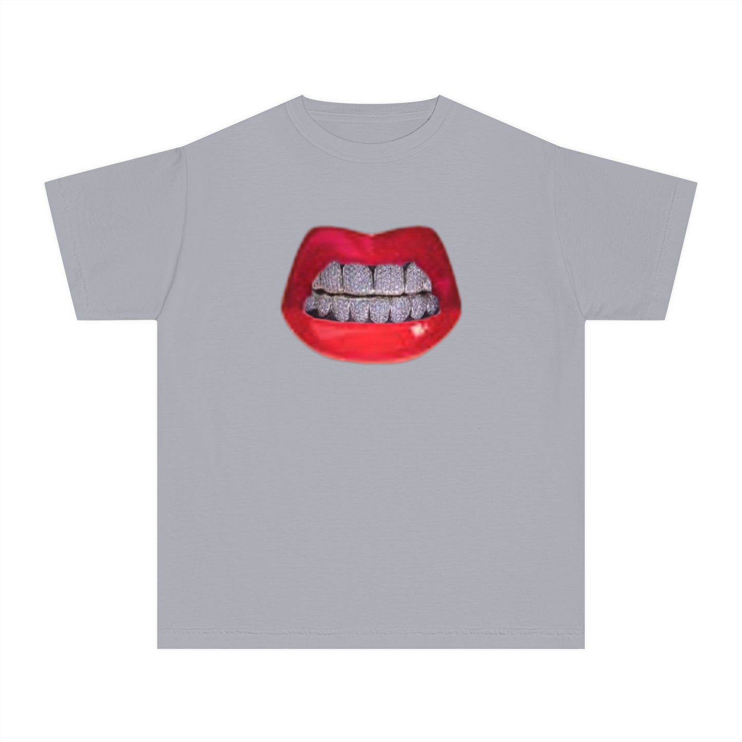 Youth Red Lip, Diamond Grills Tee