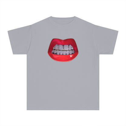 Youth Red Lip, Diamond Grills Tee