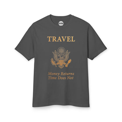 Copy of Travel-Themed Unisex Heavyweight Tee, Vacation Shirt, Travel Gift, Passport Graphic Tee, Adventure Clothing