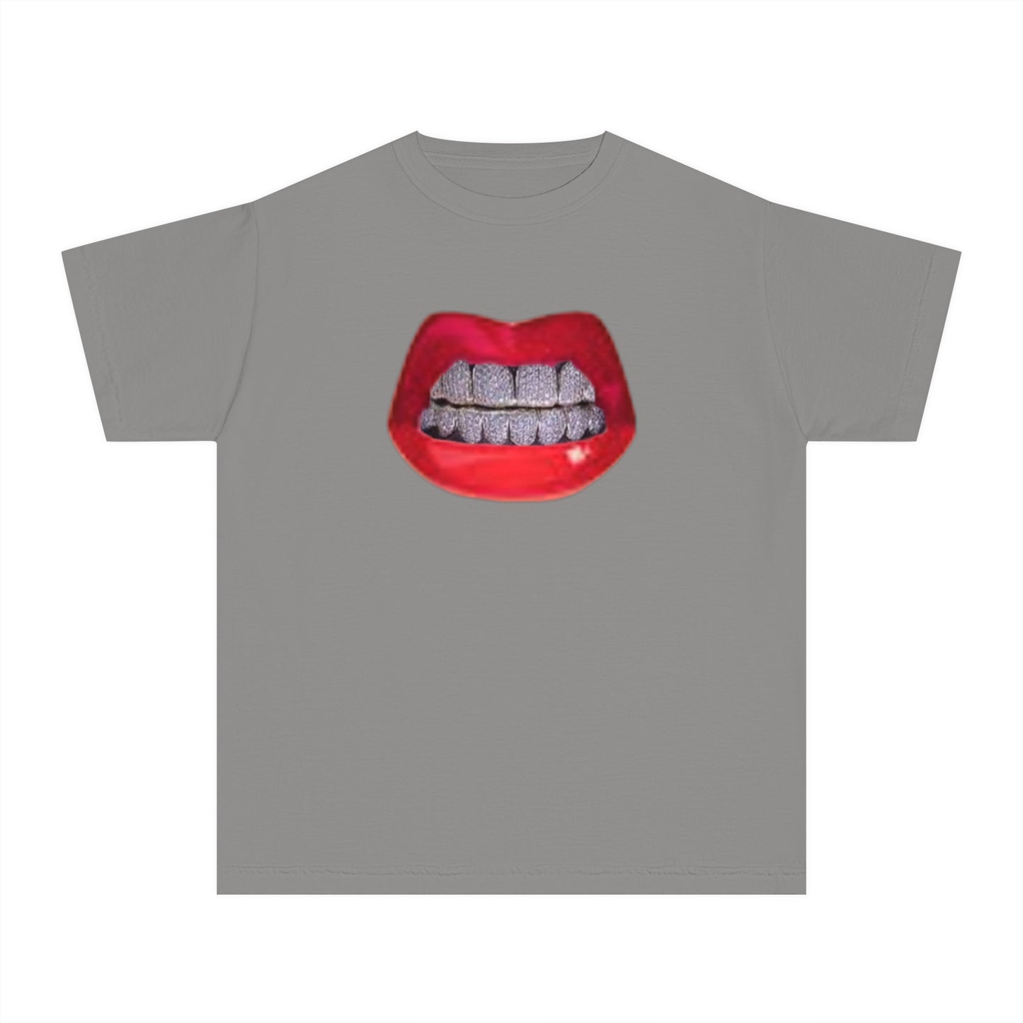 Youth Red Lip, Diamond Grills Tee