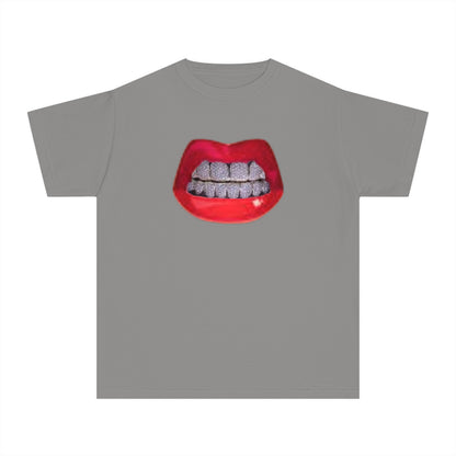 Youth Red Lip, Diamond Grills Tee