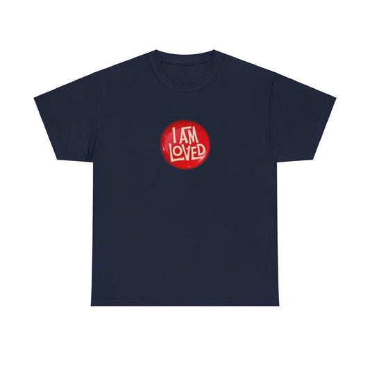 I Am Loved Button Tee