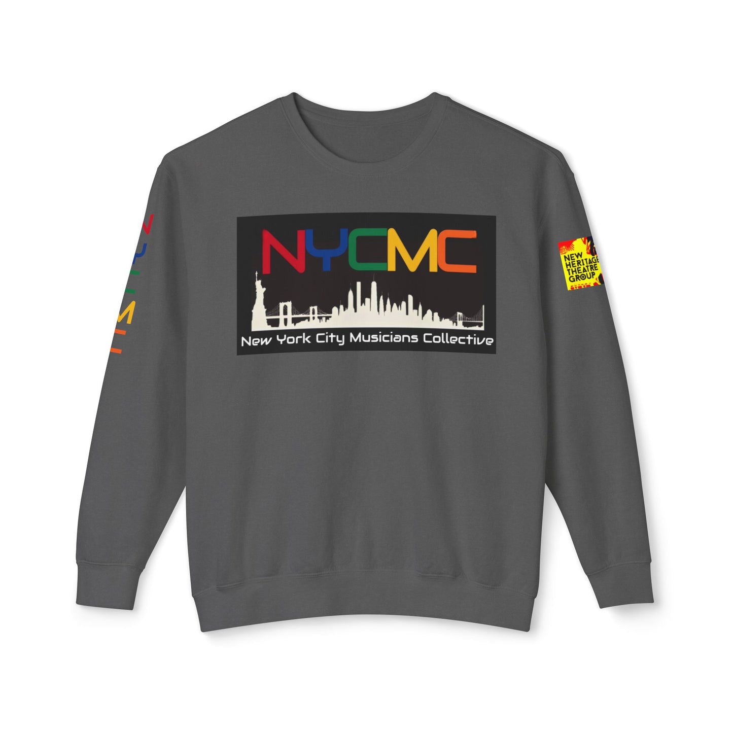 NYC Musicians Collective Unisex Lightweight Crewneck Sweatshirt - Celebrate Music & Community