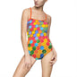 Cape Verdean Print Women's One-piece Swimsuit