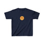 Peace Sign Button Kids Tee