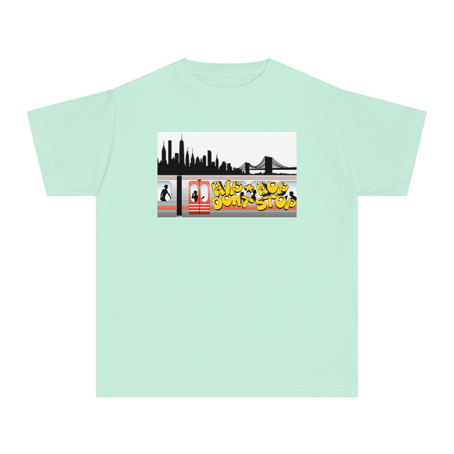 Youth Hip Hop Don't Stop Subway Graffiti Tee