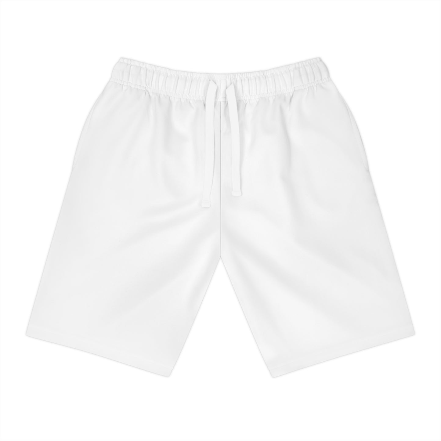 White Athletic Long Shorts