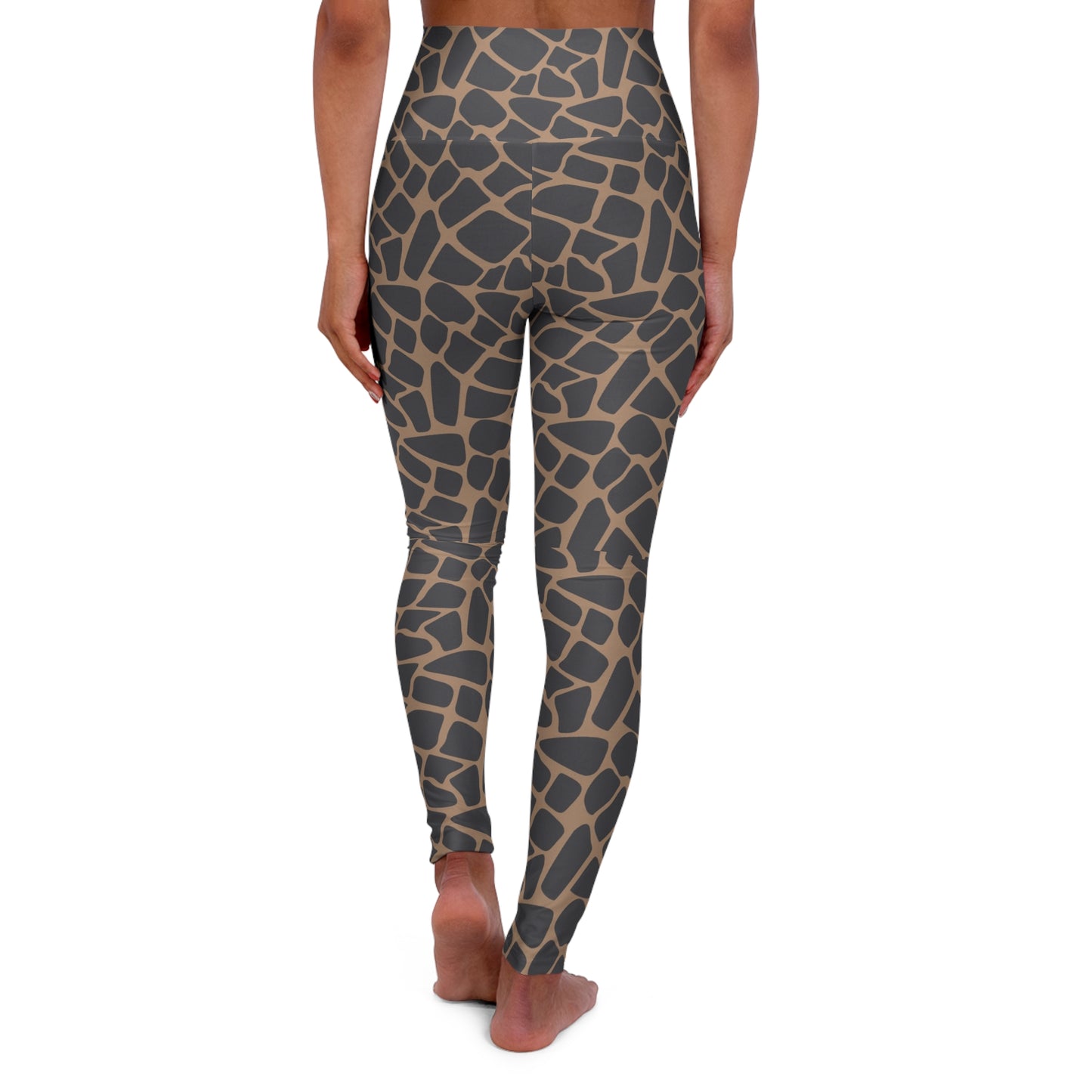 Animal Print High Waisted Yoga Leggings