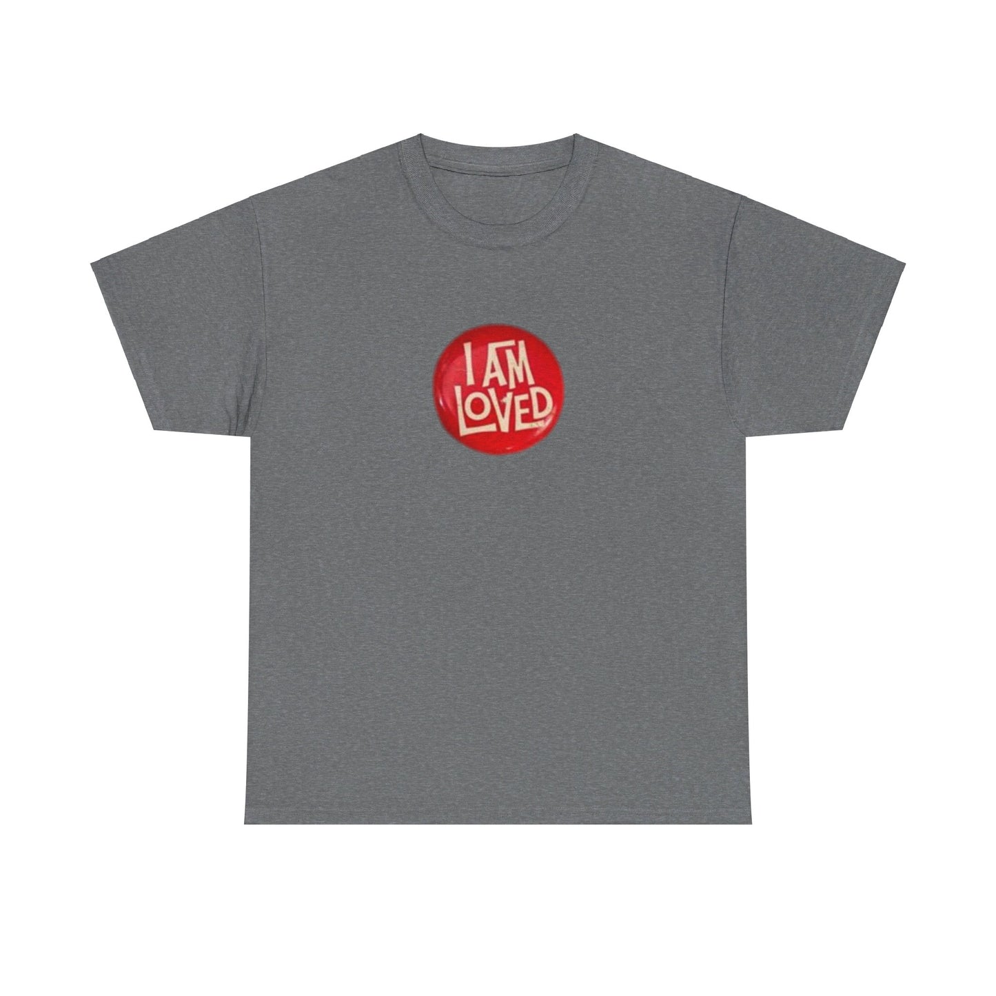 I Am Loved Button Tee