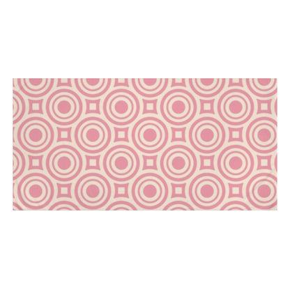 Pretty Pink Print Mink-Cotton Towel