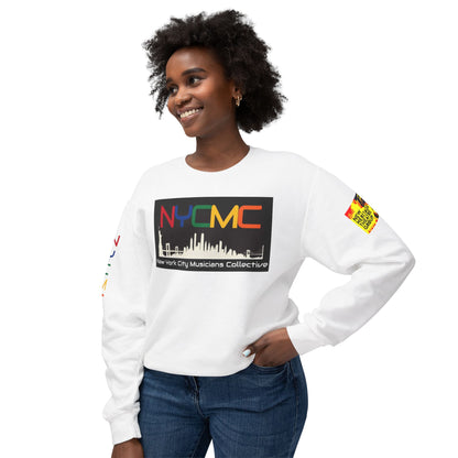 NYC Musicians Collective Unisex Lightweight Crewneck Sweatshirt - Celebrate Music & Community