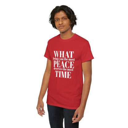 WHAT brings you the most PEACE Tee