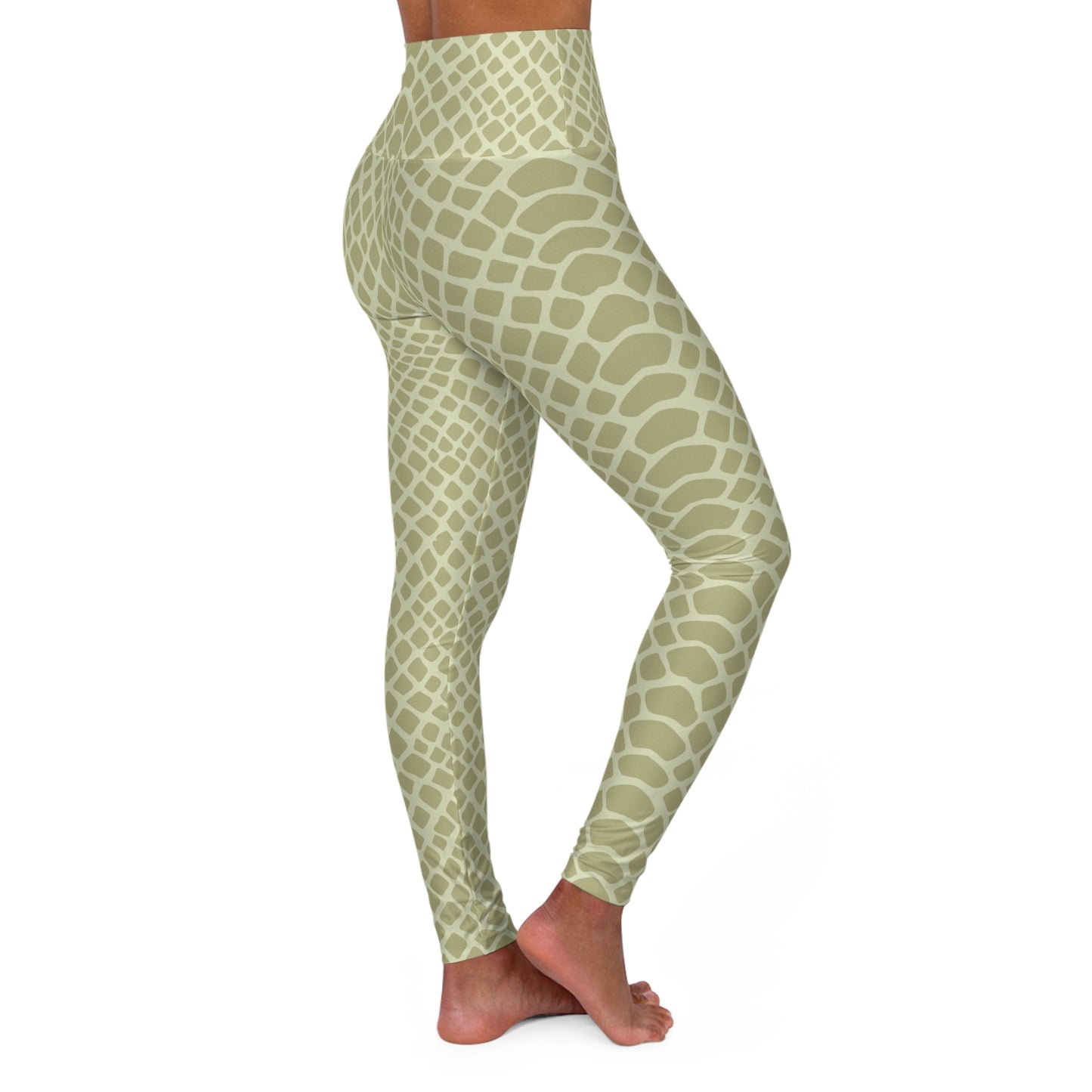 Animal Print High Waisted Yoga Leggings